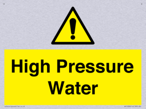 High Pressure Water